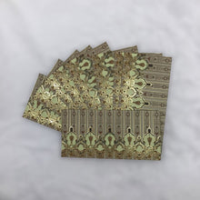 Load image into Gallery viewer, Envelopes Envelope Money holder Diwali Wedding Gift Card Pack of 10 Sea Green