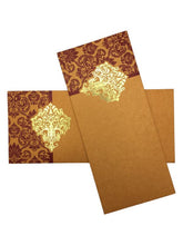 Load image into Gallery viewer, Envelopes Envelope Money holder Diwali Wedding Gift Card Pack of 10 Orange