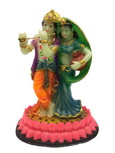 Load image into Gallery viewer, Radha Krishna,Radha Kanha Statue,for Home,office,temple,diwali Pooja Multi color