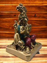 Load image into Gallery viewer, Ganesh Ganesha Ganpati Ganapati Hindu God Hindu God Ganesh fiber idol Brass