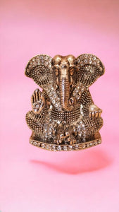 Ganesh Bhagwan Ganesha Statue Ganpati for Home Decor Grey