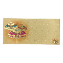 Load image into Gallery viewer, Envelopes Envelope Money holder Diwali Wedding Gift Card Pack of 10 Cream