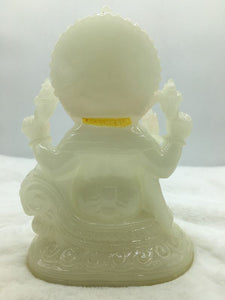 Ganesh Ganesha Ganpati Ganapati Hindu God Hindu God Ganesh fiber idol White