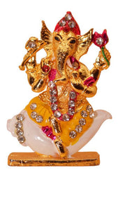 Ganesh Bhagwan Ganesha Statue Ganpati for Home Decor Gold