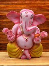 Load image into Gallery viewer, Ganesh Ganesha Ganpati Ganapati Hindu God Hindu God Ganesh fiber idol Red