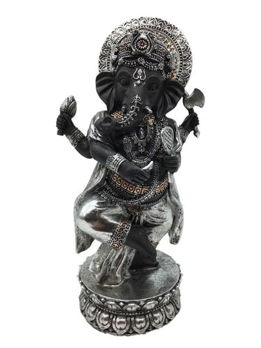 Ganesh Ganesha Ganpati Ganapati Hindu God Hindu God Ganesh fiber idol White