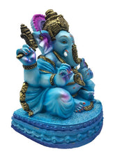 Load image into Gallery viewer, Ganesh Ganesha Ganpati Ganapati Hindu God Hindu God Ganesh fiber idol White