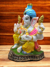 Load image into Gallery viewer, Ganesh Ganesha Ganpati Ganapati Hindu God Hindu God Ganesh fiber idol Mixcolor