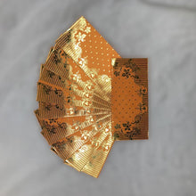 Load image into Gallery viewer, Envelopes Envelope Money holder Diwali Wedding Gift Card Pack of 10 Orange