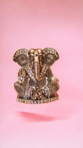 Ganesh Bhagwan Ganesha Statue Ganpati for Home Decor Grey