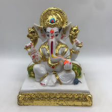 Load image into Gallery viewer, Ganesh Ganesha Ganpati Ganapati Hindu God Hindu God Ganesh fiber idol 1