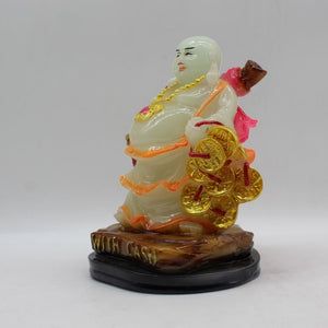 LuckyLaughing Buddha&statue,Happy sitting,Home&office Decor,showpeace,luckey man,Happy man