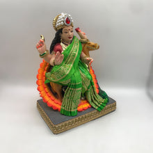Load image into Gallery viewer, Ambe maa,Ambaji, Durga ma, Bengali Durga ma statue,idol,murti Green