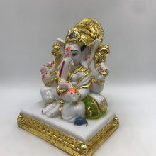 Load image into Gallery viewer, Ganesh Ganesha Ganpati Ganapati Hindu God Hindu God Ganesh fiber idol 1