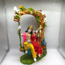 Load image into Gallery viewer, Radha Krishna,Radha Kanha Statue,for Home,office,temple,diwali Pooja Multi color