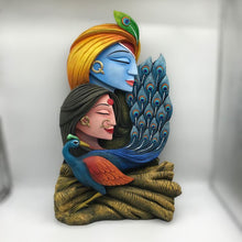 Load image into Gallery viewer, Radha Krishna,Radha Kanha Statue,for Home,office,temple,diwali Pooja Multi color