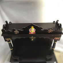 Load image into Gallery viewer, Wooden Temple,Indian hindu Pooja Ghar,Mandir,Hand made temple,Mandir in Wembley,Indian temple,Temple for festivals,Office &amp; Home Temple Beautiful Wooden Temple.