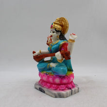 Load image into Gallery viewer, Saraswati mata God of Education Knowledge,Saraswati statue Idol Brown
