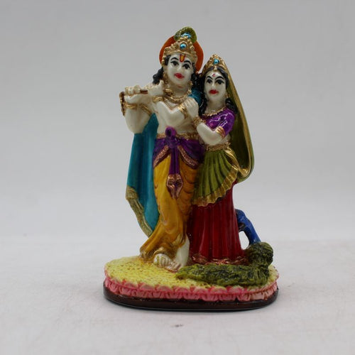 Radha Krishna,Radha Kanha Statue,for Home,office,temple,diwali Pooja multi color