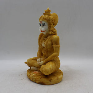 Lord Hanuman Statue,Bajarang bali,Sarangpur Hanuman White