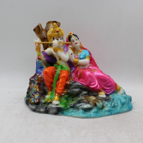 Radha Krishna,Radha Kanha Statue,for Home,office,temple,diwali Pooja Multi color