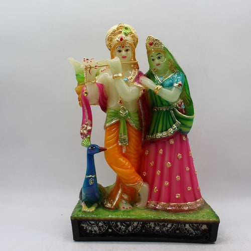 Radha Krishna,Radha Kanha Statue,for Home,office,temple,diwali Pooja Multi color