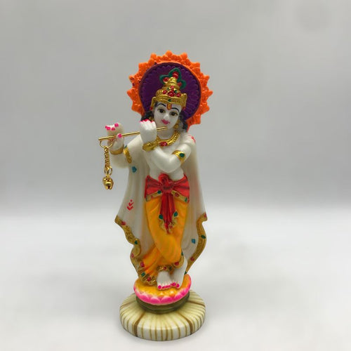 Lord Krishna Kanha Balgopal Shyam Madhava Murari Mohan Statue decoreMulti Color