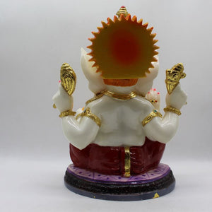 Indian Lord Ganesha Statue for Home & office decor, temple, diwali Pooja,Sitting statue of lord Ganesha