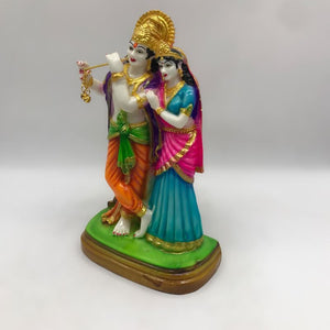 Radha Krishna Statue Kanha Gopala Kanhiya Murari Mohan Shyam MadhavaMulti Color