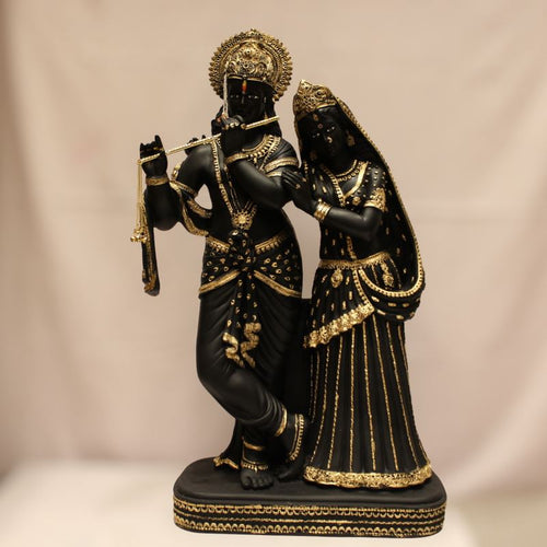 Radha Krishna,Radha Kanha Statue,for Home,office,temple,diwali Pooja Black