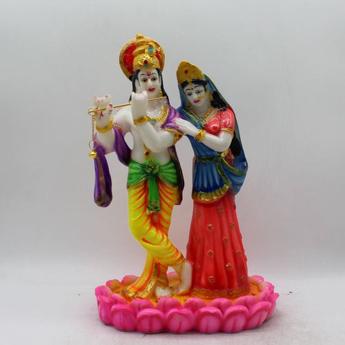 Radha Krishna,Radha Kanha Statue,for Home,office,temple,diwali Pooja Multi color