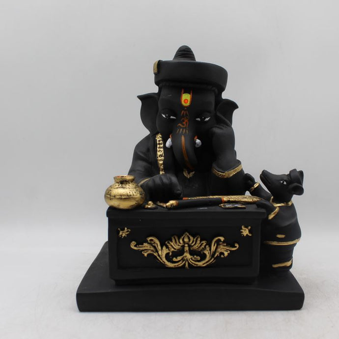 Lord Fancy Ganesha,Ganpati,Bal Ganesh,Ganesh vinayak,statue of Ganesha Black
