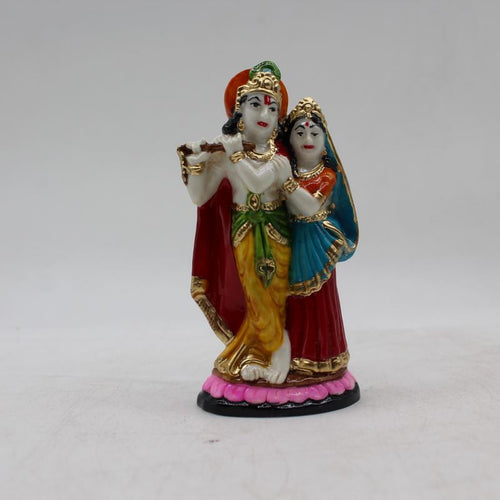 Radha Krishna,Radha Kanha Statue,for Home,office,temple,diwali Pooja multi color