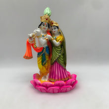 Load image into Gallery viewer, Radha Krishna Statue Kanha Gopala Kanhiya Murari Mohan Shyam MadhavaMulti Color