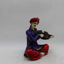 Load image into Gallery viewer, Rajasthani boy,Rajasthani man,Musician man Rajasthani statue, idol Multi color