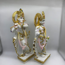 Load image into Gallery viewer, Radha Krishna,Radha Kanha Statue,for Home,office,temple,diwali Pooja White