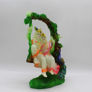 Indian Fiber Lord Radha Krishna Statue for Home & office decor, temple, diwali Pooja