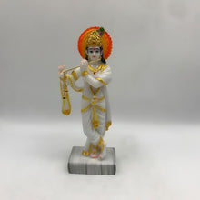 Load image into Gallery viewer, Lord Krishna Kanha Balgopal Shyam Madhava Murari Mohan Statue decoreWhite