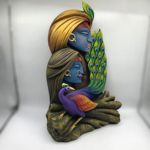 Radha Krishna,Radha Kanha Statue,for Home,office,temple,diwali Pooja Multi color