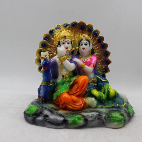 Radha Krishna,Radha Kanha Statue,for Home,office,temple,diwali Pooja Multi color