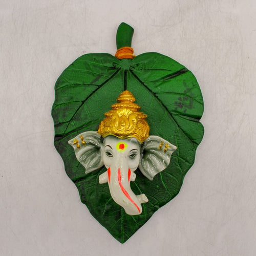 Ganesh Frame Ganesha Frame Ganpati Wall Frame Hanging Home Decore Multi color