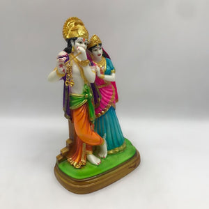 Radha Krishna,Radha Kanha Statue,for Home,office,temple,diwali Pooja,Fancy Radha KrishnaMulti Color