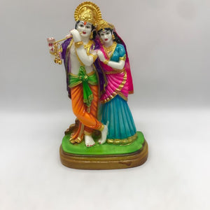 Radha Krishna,Radha Kanha Statue,for Home,office,temple,diwali Pooja,Fancy Radha KrishnaMulti Color