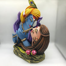 Load image into Gallery viewer, Radha Krishna Statue Kanha Gopala Kanhiya Murari Mohan Shyam MadhavaMulti Color