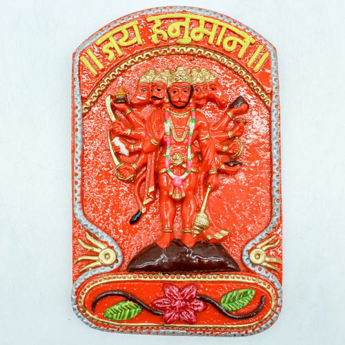 Hanuman Frame Bajrang bali Hanuman Wall Frame Hanging Home Decore Multi color