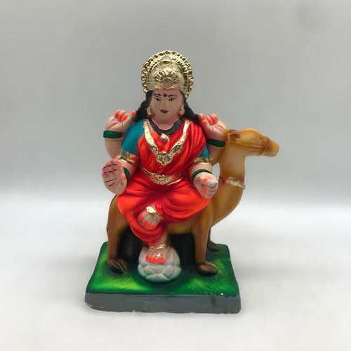 Ambe maa,Ambaji, Durga ma, Bengali Durga ma statue,idol,murti Orange