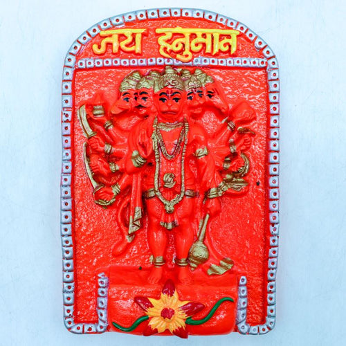 Hanuman Frame Bajrang bali Hanuman Wall Frame Hanging Home Decore Multi color