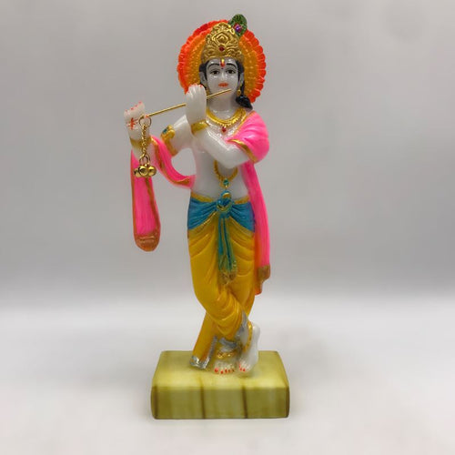 Lord Krishna Kanha Balgopal Shyam Madhava Murari Mohan Statue decoreMulti Color