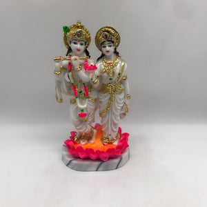 Radha Krishna,Radha Kanha Statue,for Home,office,temple,diwali Pooja White