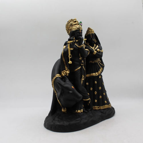 Radha Krishna,Radha Kanha Statue,for Home,office,temple,diwali Pooja Black